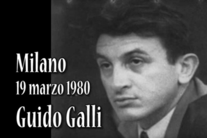 settimana della Legalità in Statale, ricordando Guido Galli