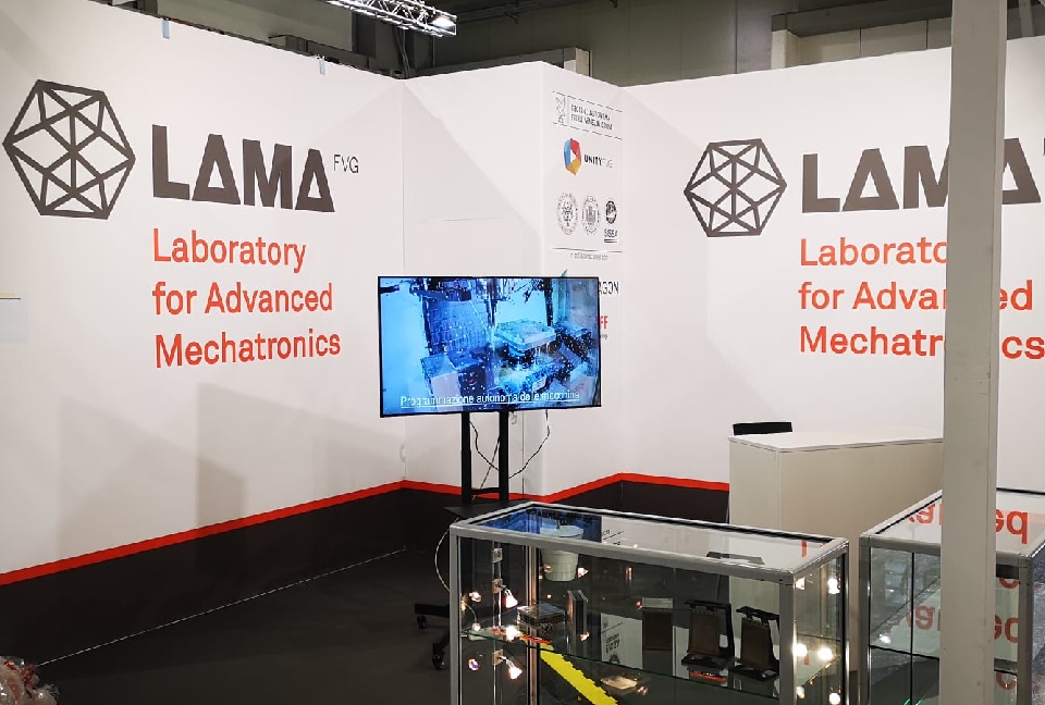IL LABORATORIO DI MECCATRONICA AVANZATA LAMA FVG AL SAMUEXPO ’22