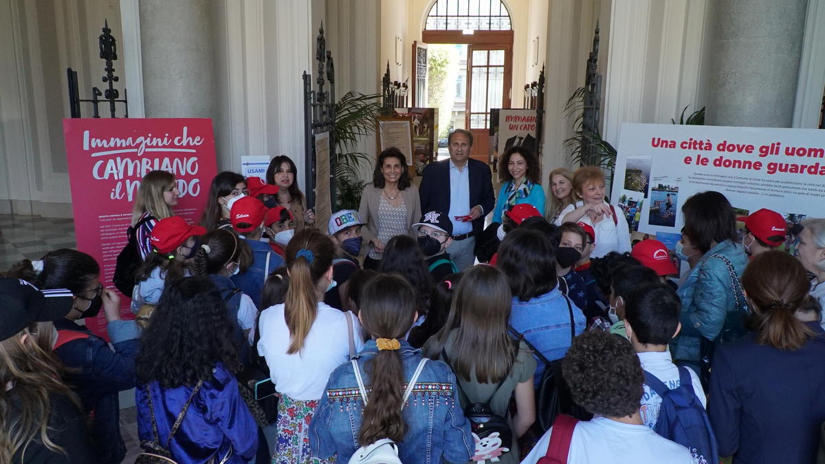 Gli studenti dell’Istituto “Evemero da Messina” alla mostra “Images that change the world”