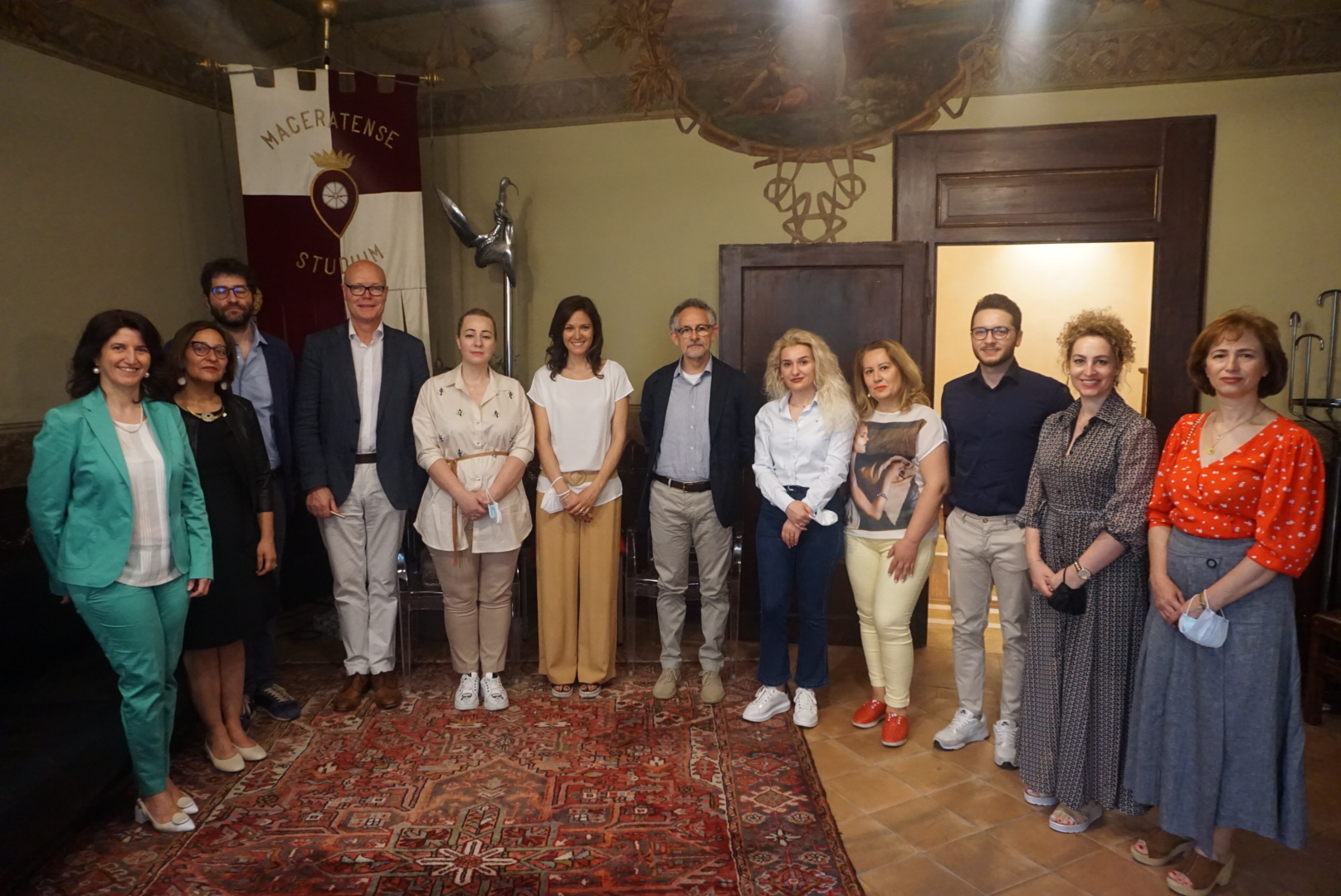 Delegazione albanese in visita all’Università di Macerata