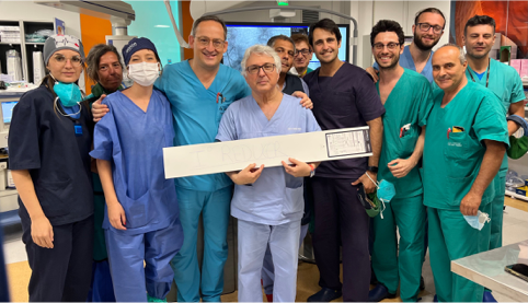 Eseguito per la prima volta l’intervento di riduzione del seno coronarico per il trattamento dell’angina refrattaria