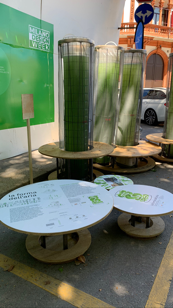 La “Foresta liquida” dei ricercatori Iuav premiata alla Milano Design Week