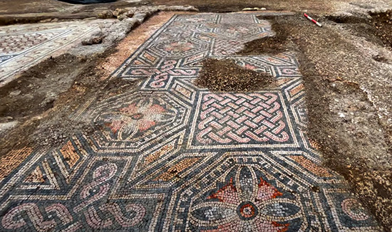 SCOPERTI ANTICHI MOSAICI TRA I VIGNETI DELLA VALPOLICELLA