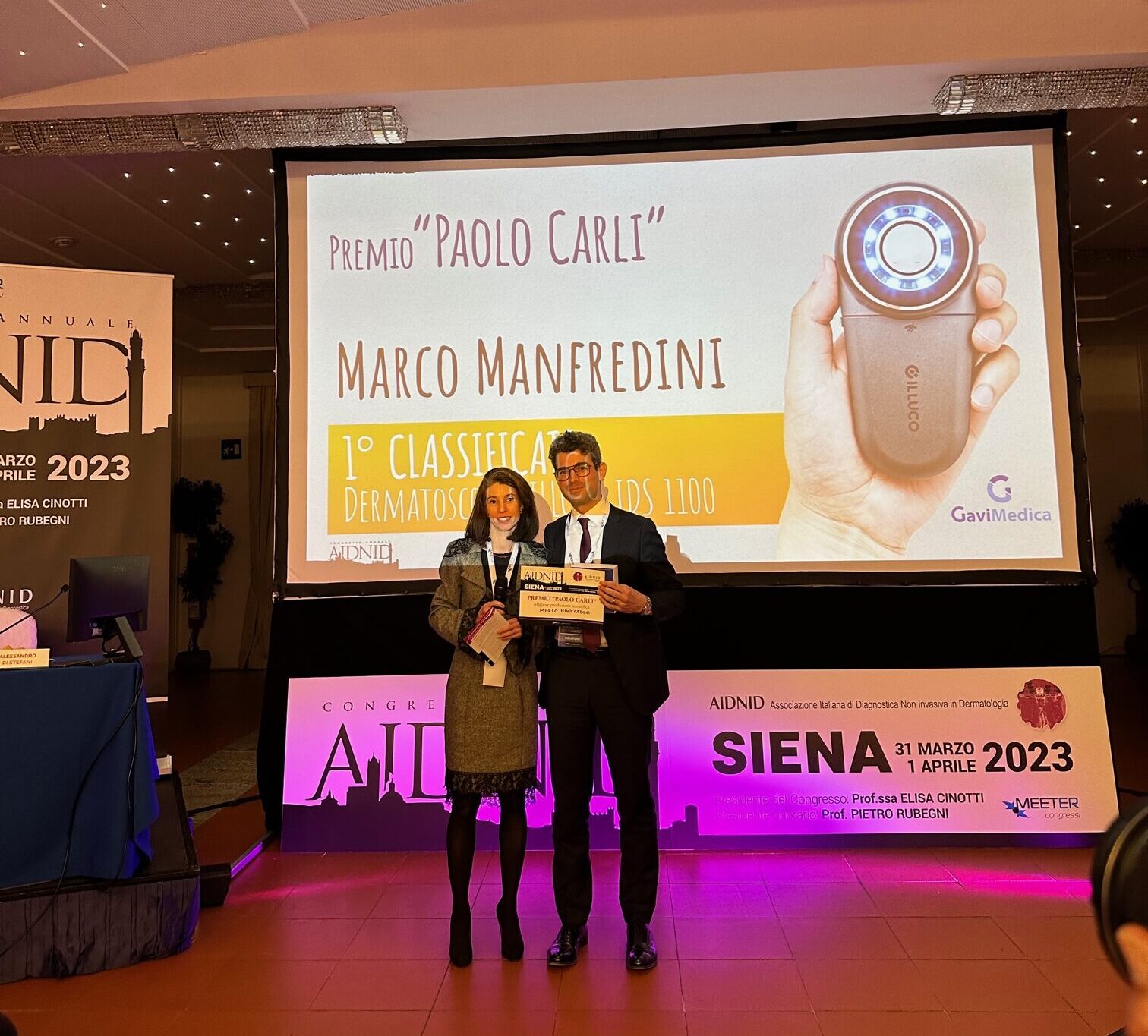 Marco Manfredini di UNIMORE premiato come miglior ricercatore under 40 in Dermatologia