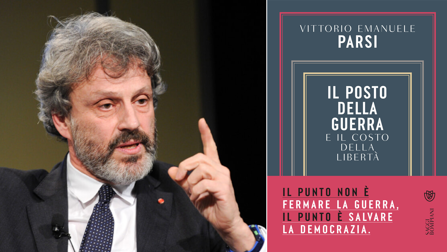 “Il posto della guerra e il costo della libertà”, Vittorio Emanuele Parsi a UniMc