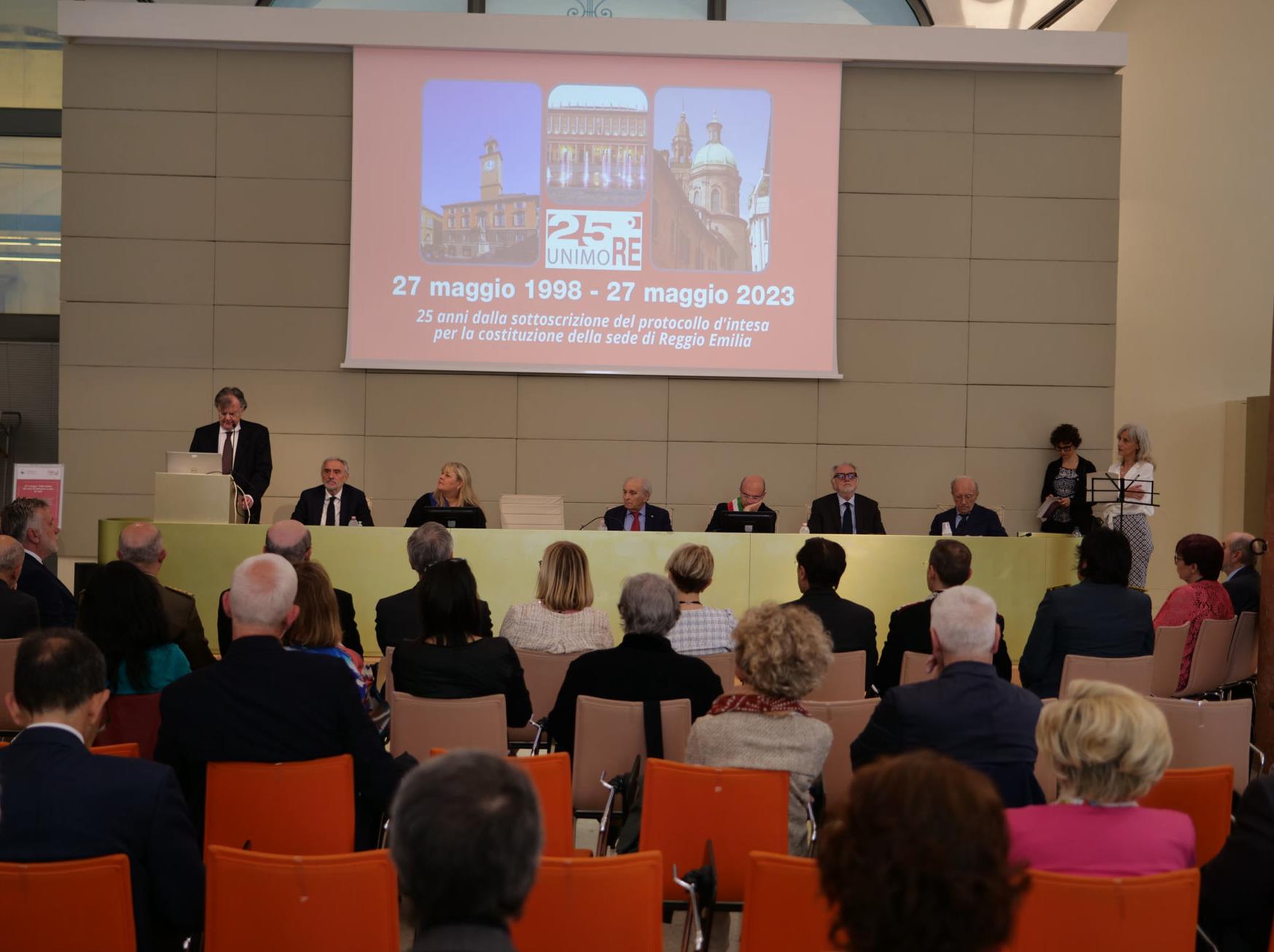 UNIMORE, celebrazione dei 25 anni come Ateneo a rete di sedi