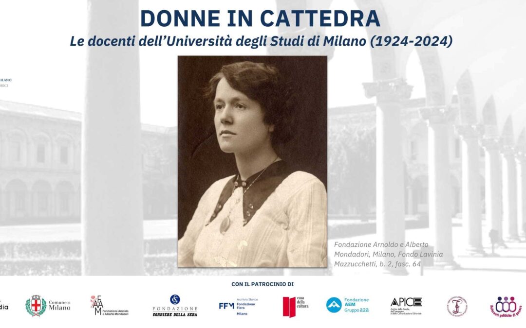 Mostra storica: Donne in cattedra. Le docenti dell’Università degli Studi di Milano, 1924-2024