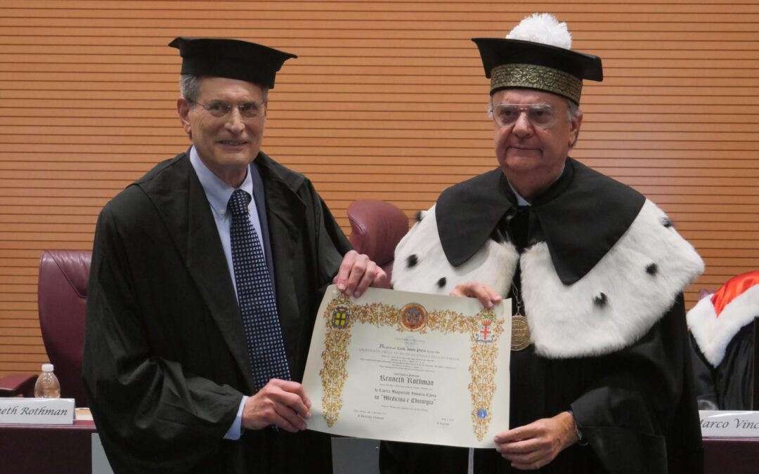 Unimore conferisce la Laurea honoris causa al Prof. Kenneth Rothman, pioniere dell’epidemiologia e della metodologia medica