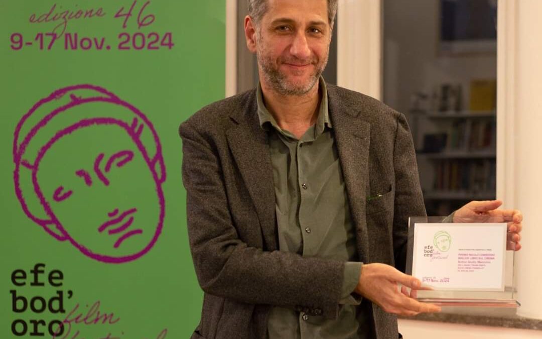 Efebo d’oro Film Festival, premiato il prof. Mancino di Unimc per il miglior saggio