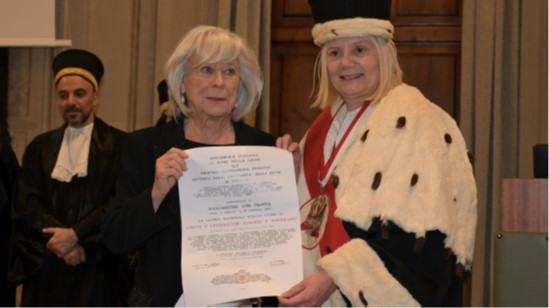 All’Università di Firenze, laurea magistrale honoris causa alla regista Margarethe von Trotta