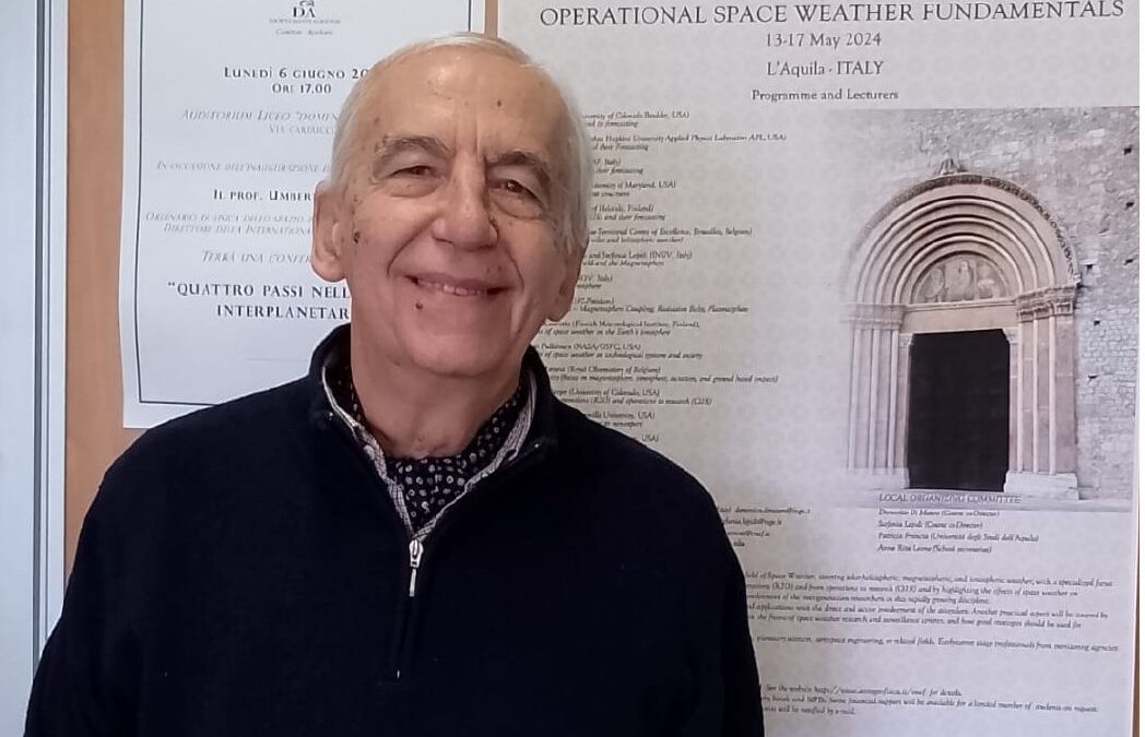 Il prof. Umberto Villante di Univaq confermato alla presidenza della Space Weather Italian Community