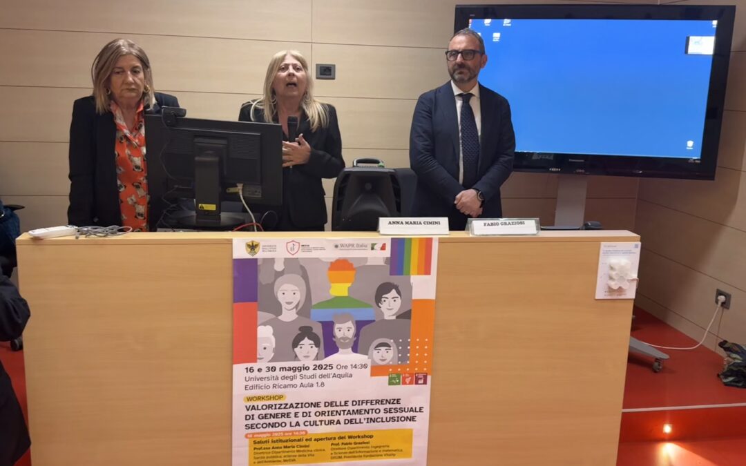 Primo Workshop VITALITY UNIVAQ sulla Valorizzazione delle Differenze di Genere