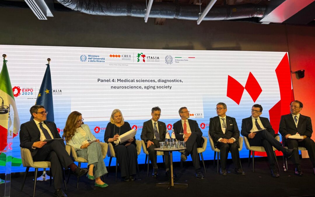 Il Rettore dell’Università di Pavia Francesco Svelto all’EXPO 2025 in Giappone