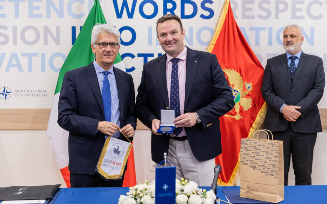 Accordo tra Unimore e Atlantic Council of Montenegro: nuova alleanza per la ricerca giuridica e la cooperazione europea